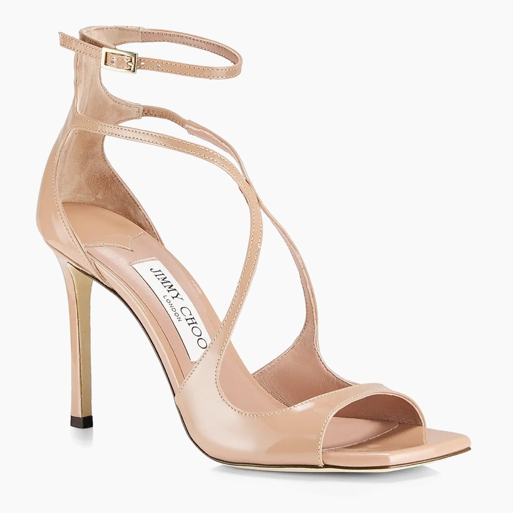 Jimmy Choo Nude Strappy Heels